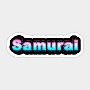 Samurai Sticker